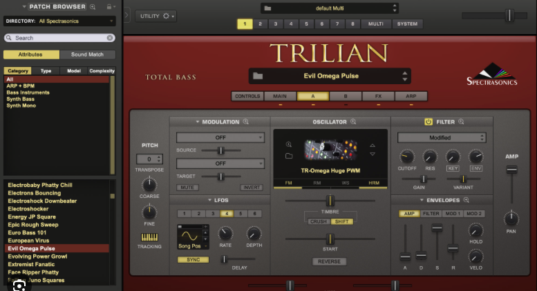 Spectrasonics Trilian Bass Module